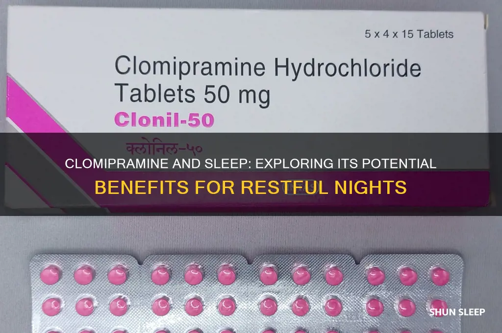 does clomipramine help you sleep