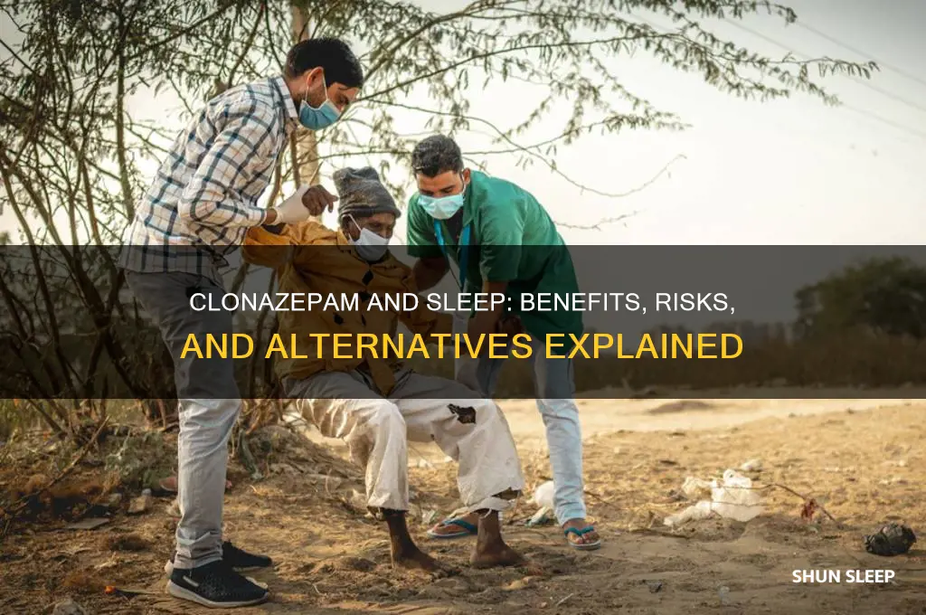 does clonazepam help sleep