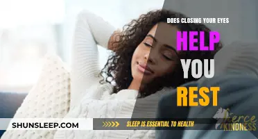 Closing Eyes for Rest: Unlocking the Power of Darkness for Relaxation