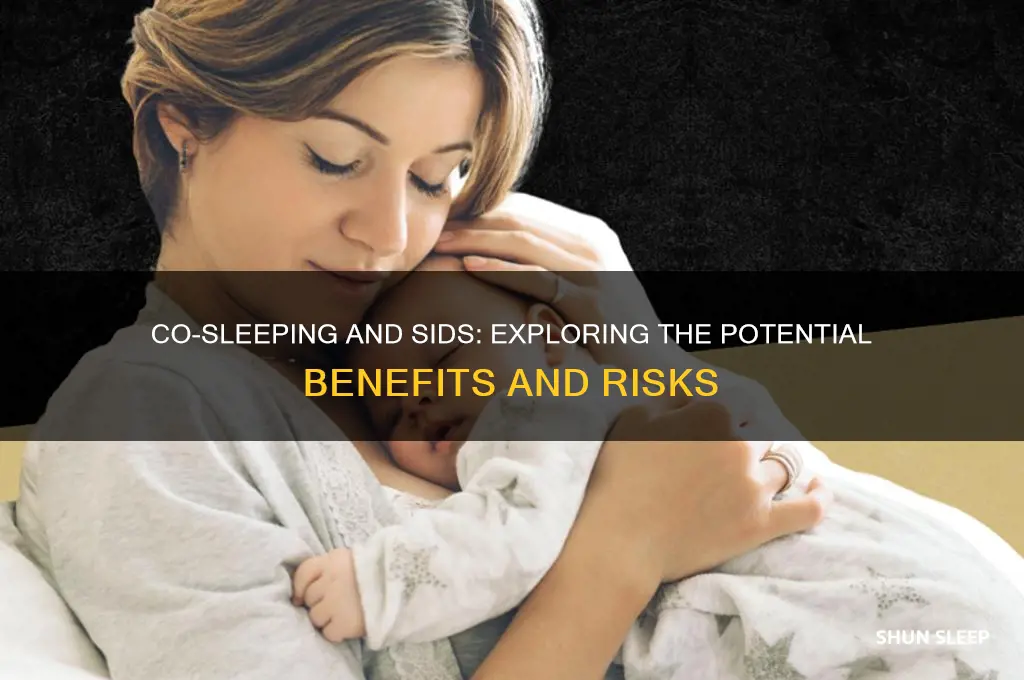 does co sleeping help prevent sids