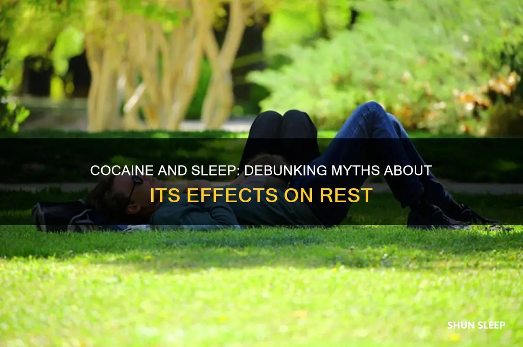 does cocaine help you sleep