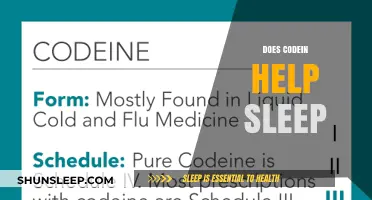 Can Codeine Improve Sleep Quality? Exploring Benefits and Risks