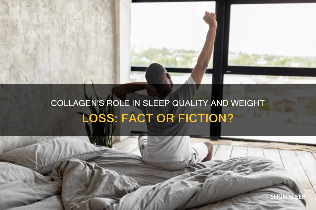 does collagen help you sleep and lose weight