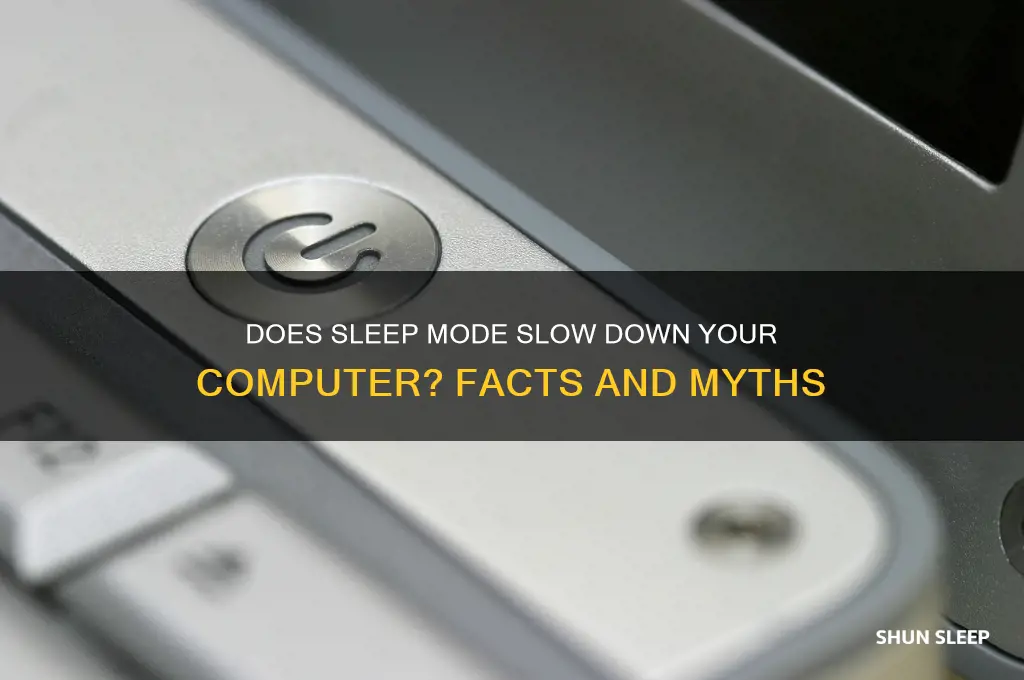 does computer get slower if you leave it on sleep
