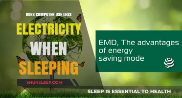 Computers: Sleep Mode and Energy Efficiency