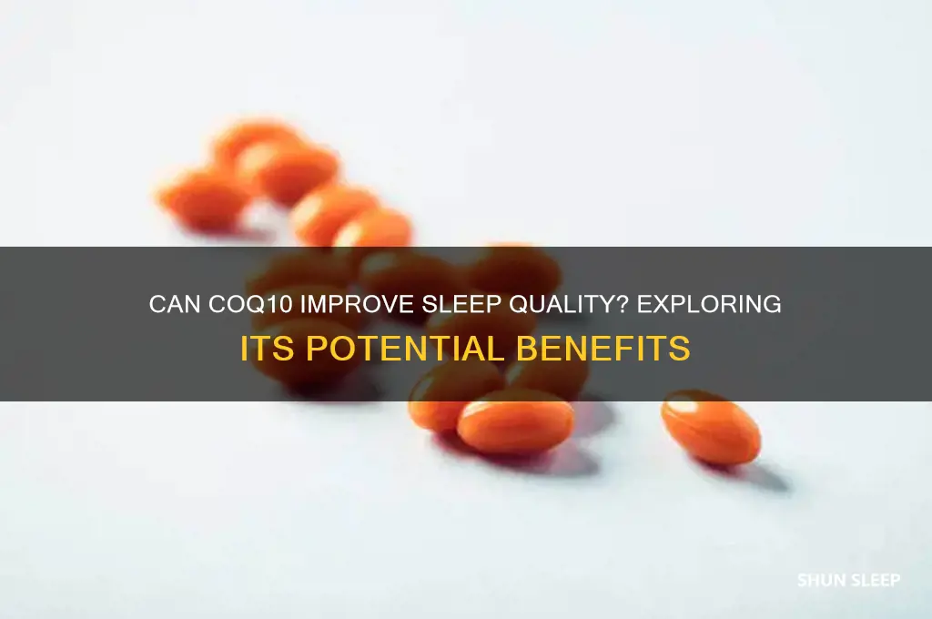 does coq10 help sleep