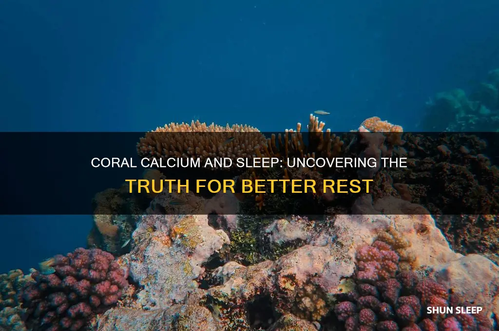 does coral calcium help you sleep