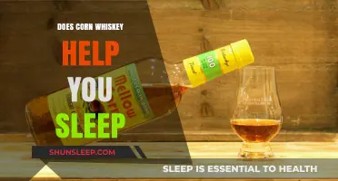 Can Corn Whiskey Improve Sleep? Exploring the Nightcap Myth