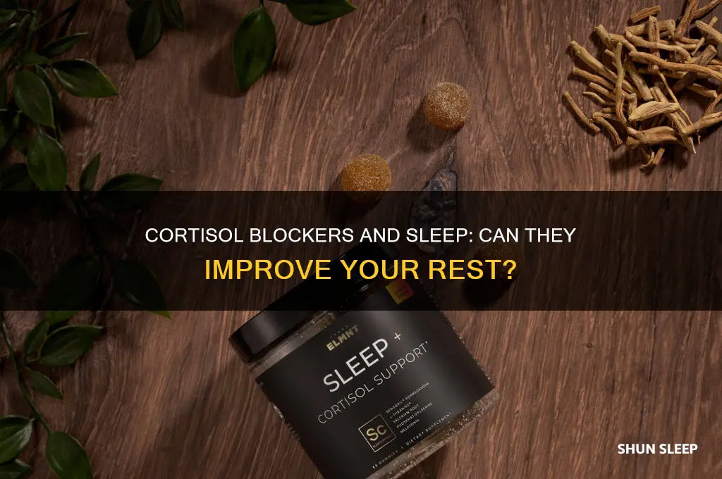 does cortisol blockers help you sleep