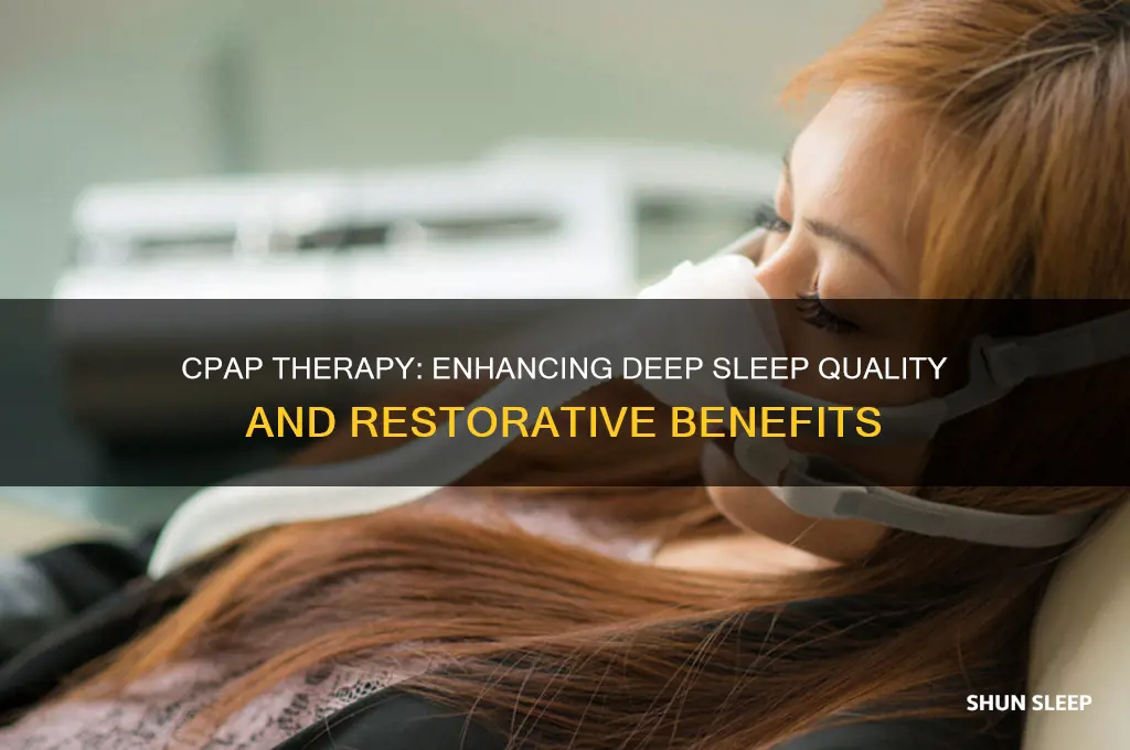 does cpap help with deep sleep