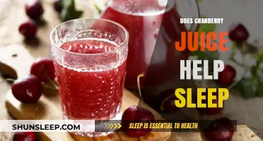Cranberry Juice and Sleep: Uncovering the Truth for Better Rest