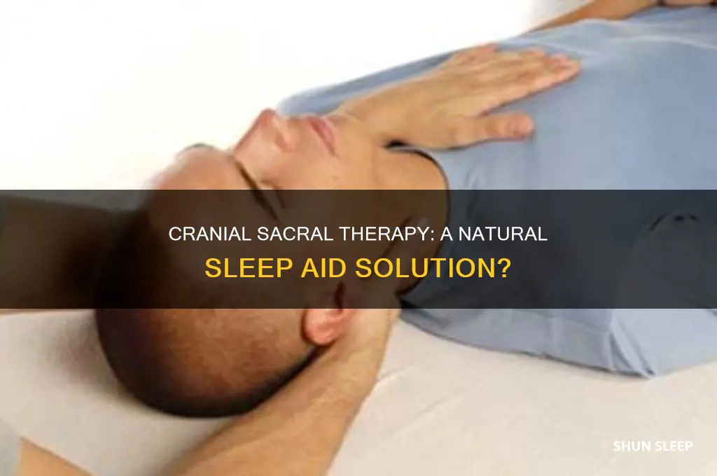 does cranial sacral help with sleep