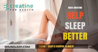 Creatine and Sleep: Unlocking Better Rest Through Supplementation?