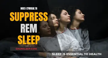 Cymbalta's Impact: Suppressing REM Sleep?