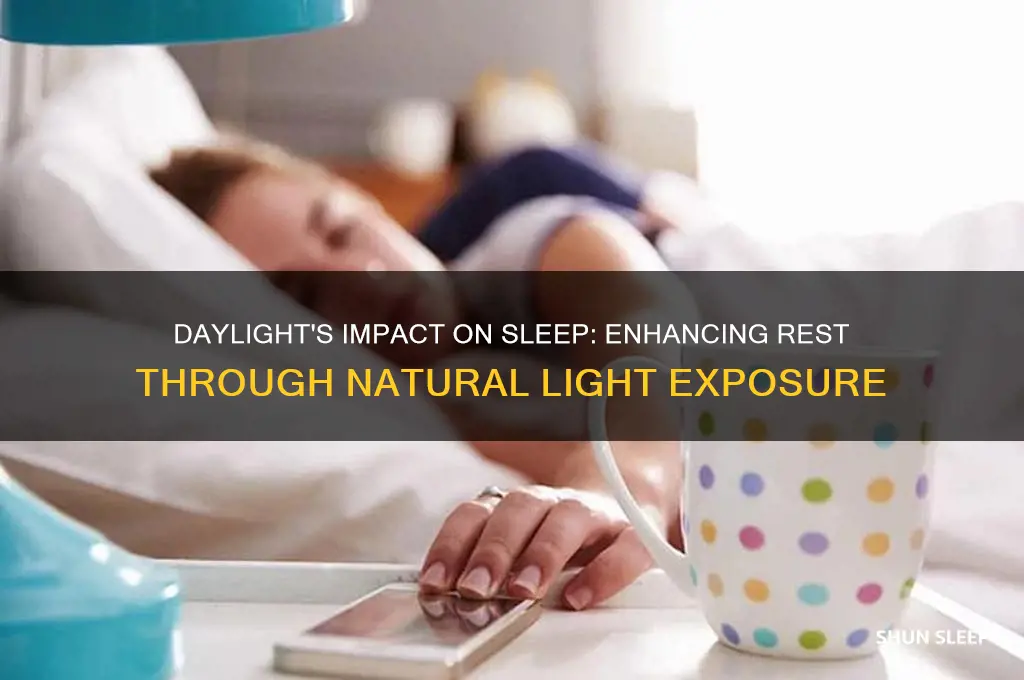 does day light help you sleep