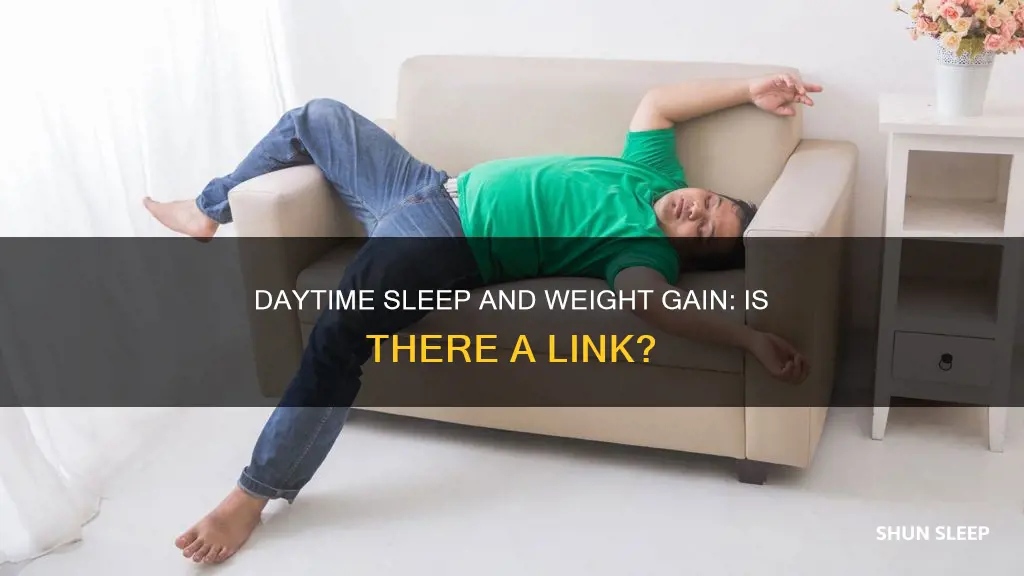 does day sleep increases weight