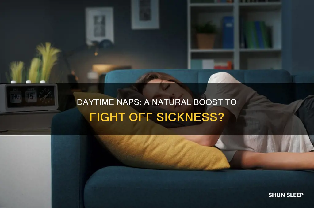 does daytime sleeping help fight sickness