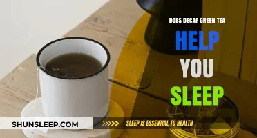 Decaf Green Tea and Sleep: Uncovering Its Benefits for Restful Nights