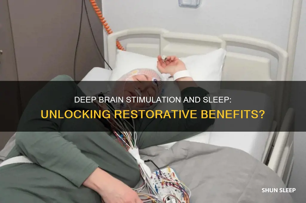 does deep brain stimulation help with sleep