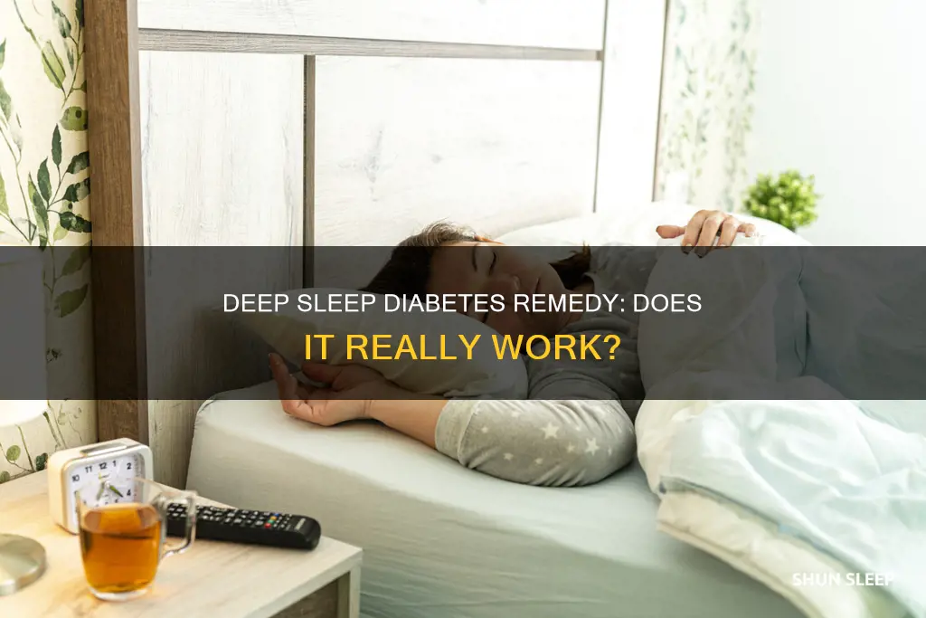 does deep sleep diabetes remedy work