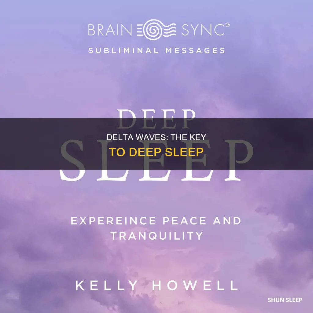 does delta mean deep sleep