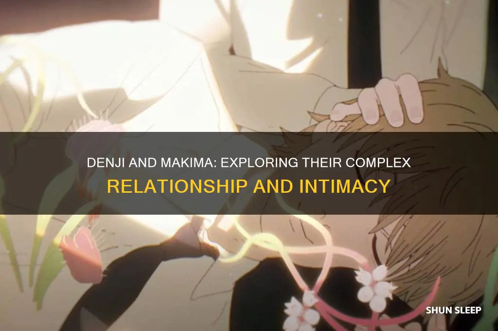 does denji get to sleep with makima