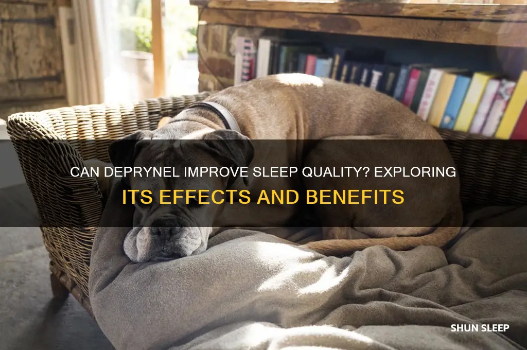 does deprynel help to sleep