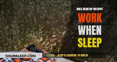 Desktop Hotspot Functionality While Your PC Sleeps
