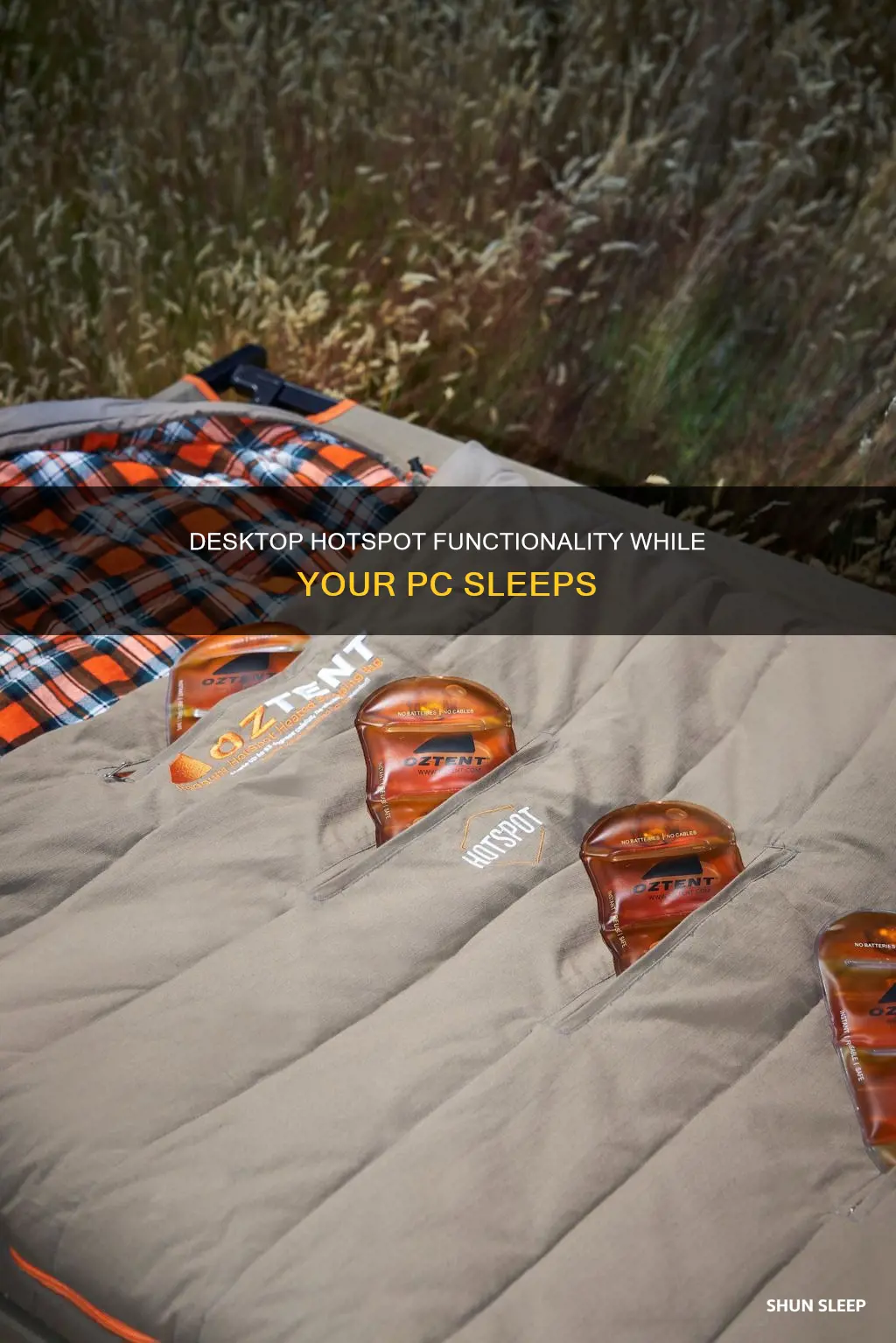 does desktop hotspot work when sleep