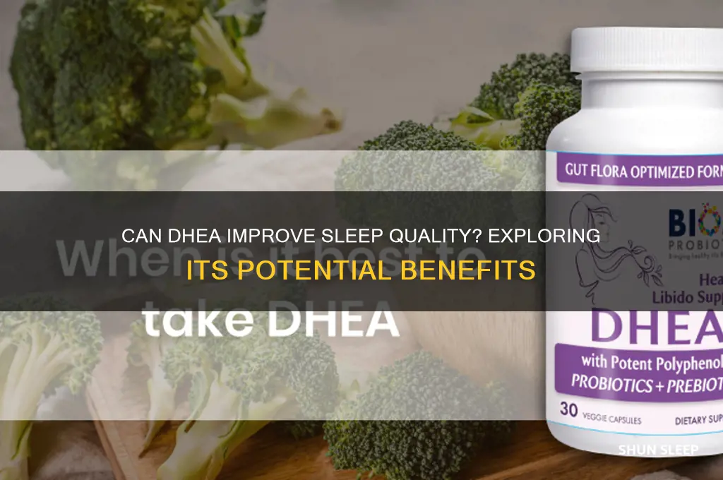does dhea help sleep