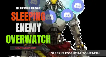 Does Discord Orb's Sound Affect Sleeping Enemies in Overwatch?