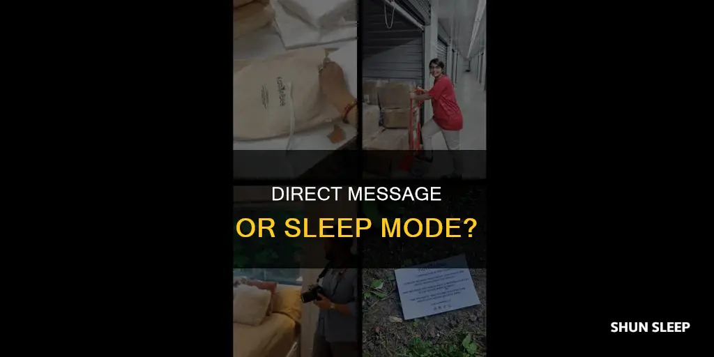 does dm mean sleep