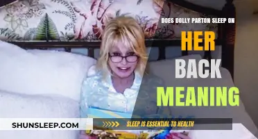 Dolly Parton's Beauty Secret: Sleeping on Her Back