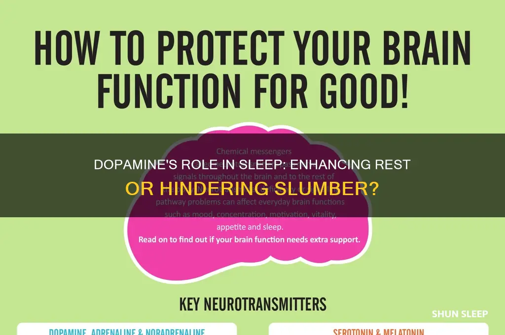 does dopamine help sleep