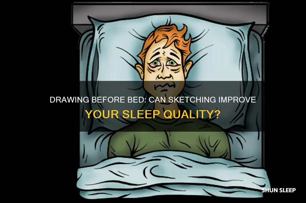 does drawing help you sleep
