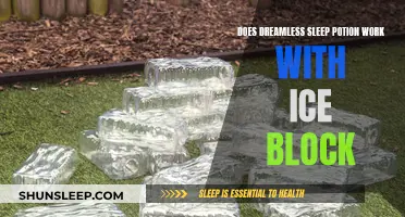 Dreamless Sleep Potion: Ice Block Compatibility Explored