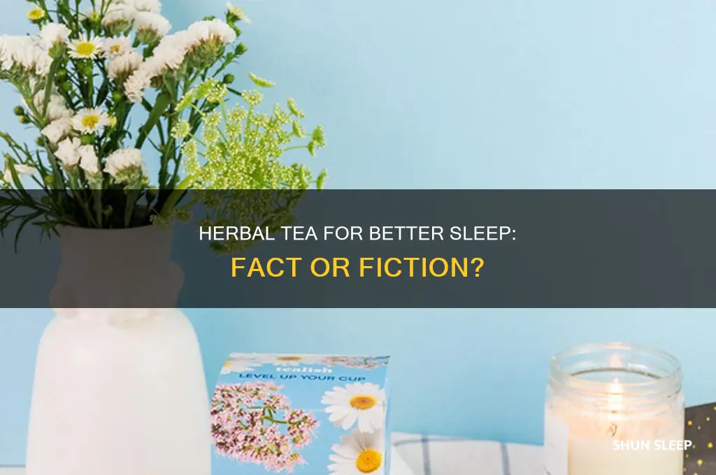 does drinking herbal tea help you sleep