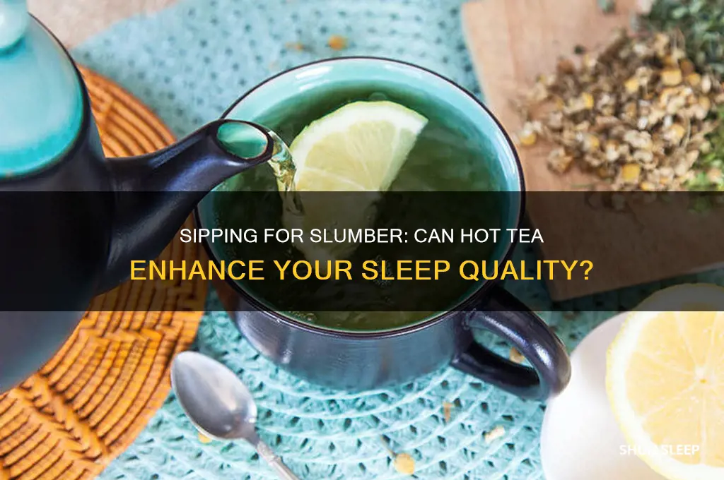 does drinking hot tea help you sleep