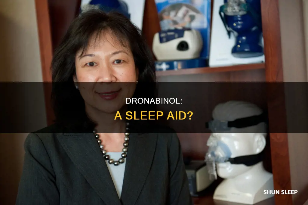 does dronabinol work when sleeping
