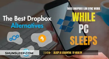 Dropbox LAN Sync: Does It Work While PCs Sleep?