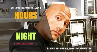 Unveiling Dwayne Johnson's Sleep Secrets: 4 Hours a Night?