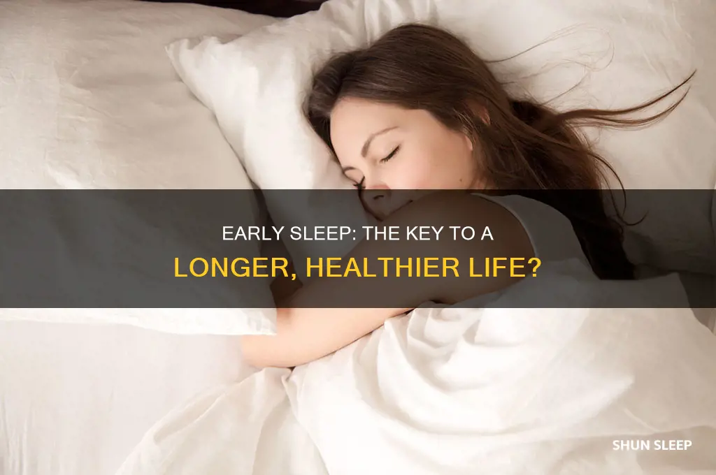 does early sleep help lived