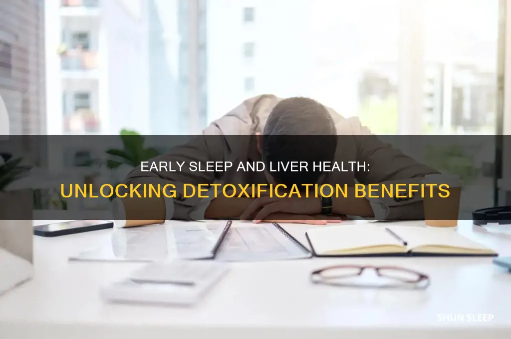 does early sleep help liver