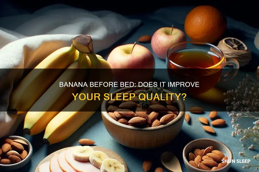 does eating a banana before bed help you sleep