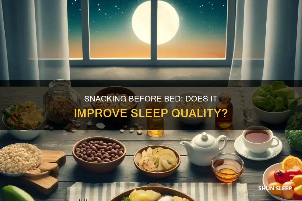 does eating a snack help you sleep