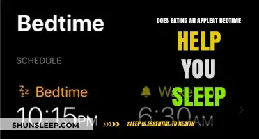 Can an Apple at Bedtime Improve Your Sleep Quality?
