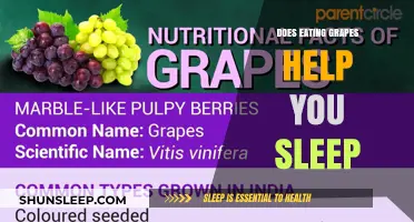 Grapes and Sleep: Uncovering the Fruit's Role in Better Rest