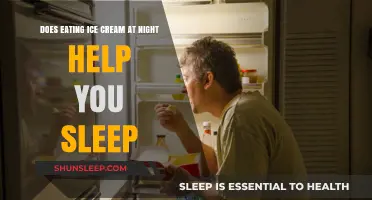 Can Ice Cream Before Bed Improve Your Sleep Quality?
