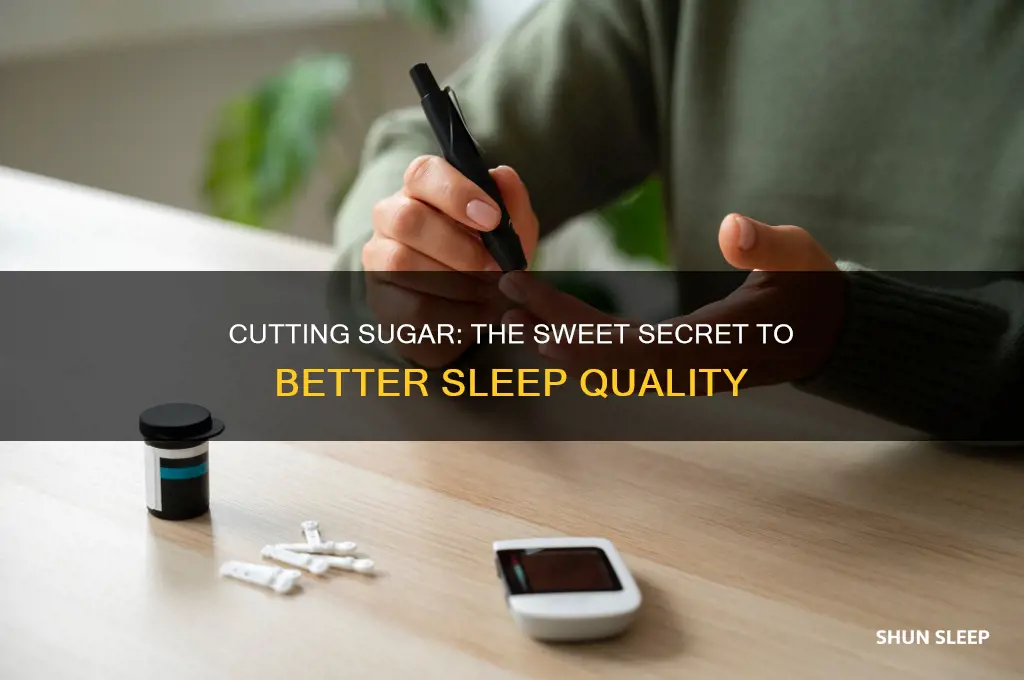 does eating less sugar help you sleep better