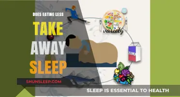Less Food, Less Sleep: Exploring the Connection